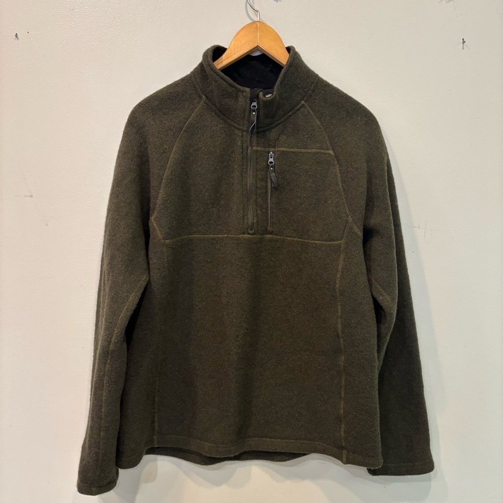 Smartwool Echo Lake Merino Wool Blend Half Zip Sweater Men’s Size Medium